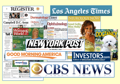 Los Angeles Times, New York Post, Investors Business Daily, CBS News, Good Morning America, and More!